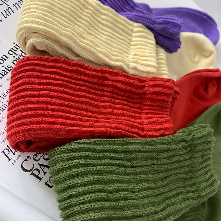 【SOTOASOBI】カラールーズソックス | non-hedge  | 詳細画像36 