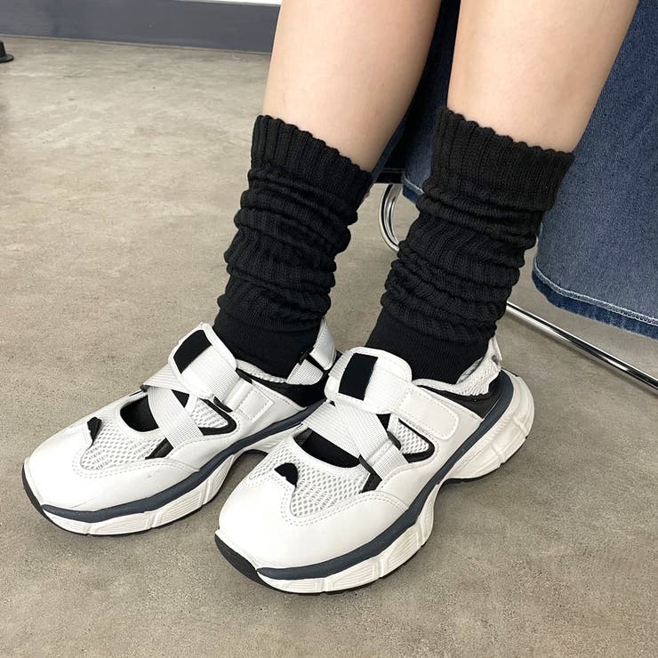 【SOTOASOBI】カラールーズソックス | non-hedge  | 詳細画像24 