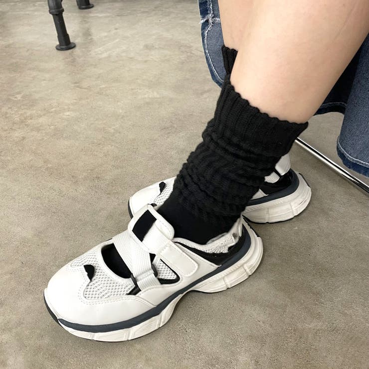 【SOTOASOBI】カラールーズソックス | non-hedge  | 詳細画像26 