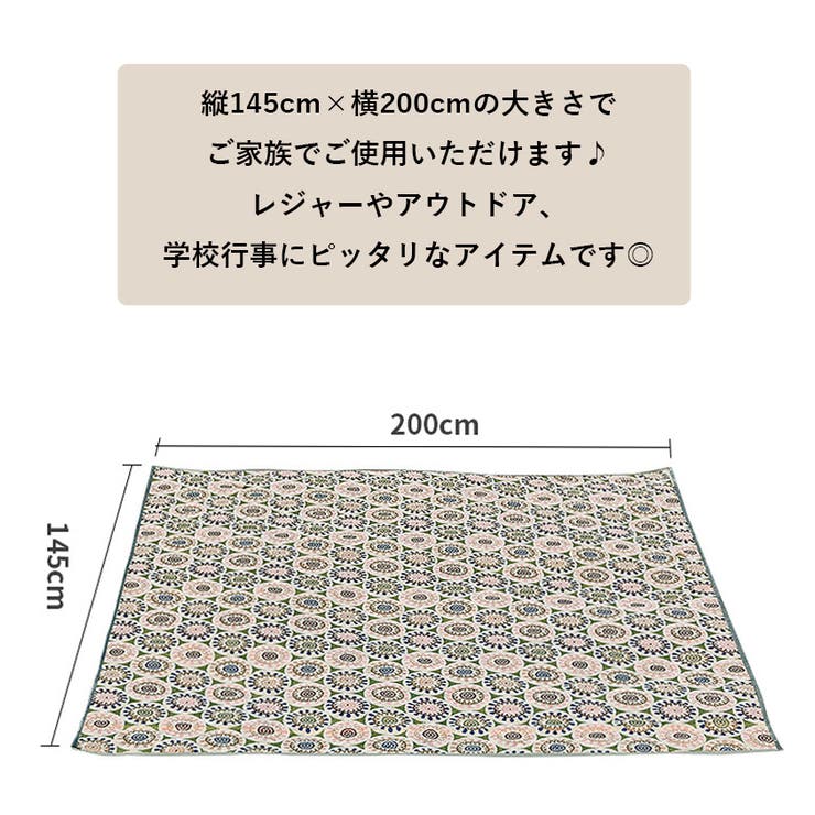撥水加工】SOTOASOBIレジャーシート[品番：NHGW0003013]｜non