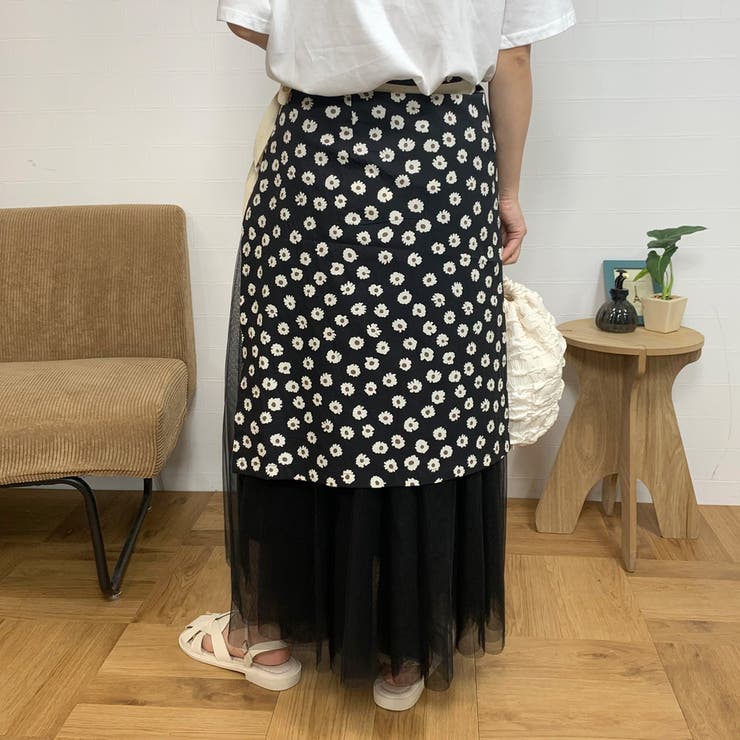 柄アソートラップスカート | non-hedge  | 詳細画像8