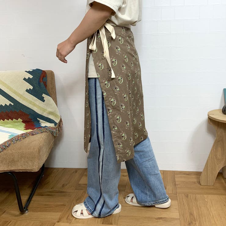 柄アソートラップスカート | non-hedge  | 詳細画像16