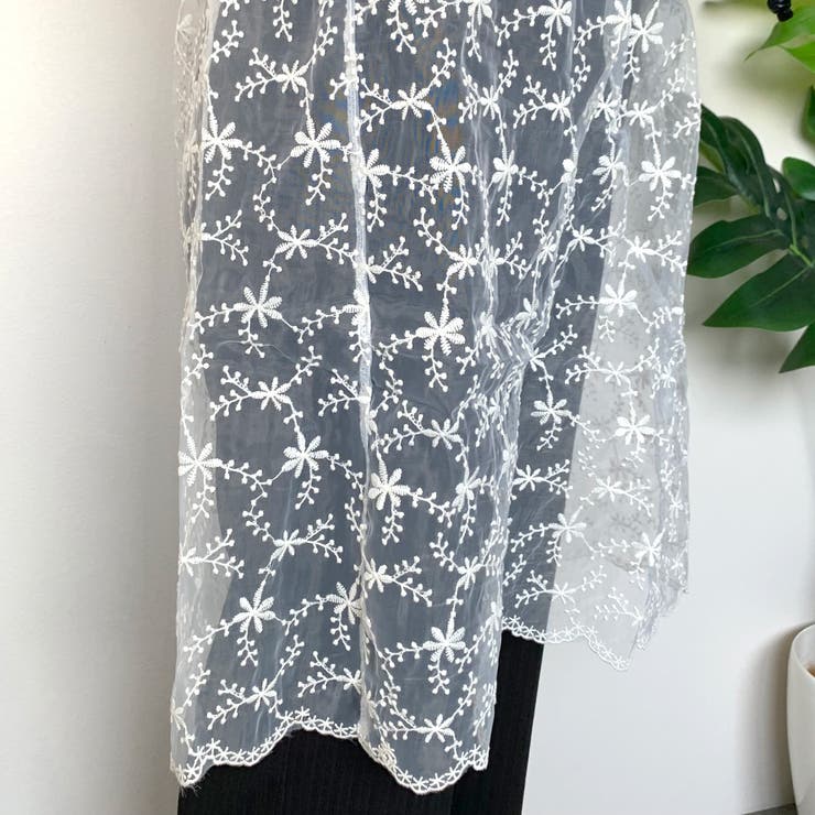 レーススカートレイヤードパンツ | non-hedge  | 詳細画像21