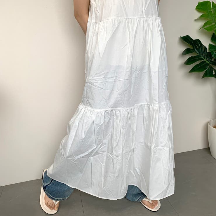 ティアードキャミワンピース[品番：NHGW0004686]｜non-hedge