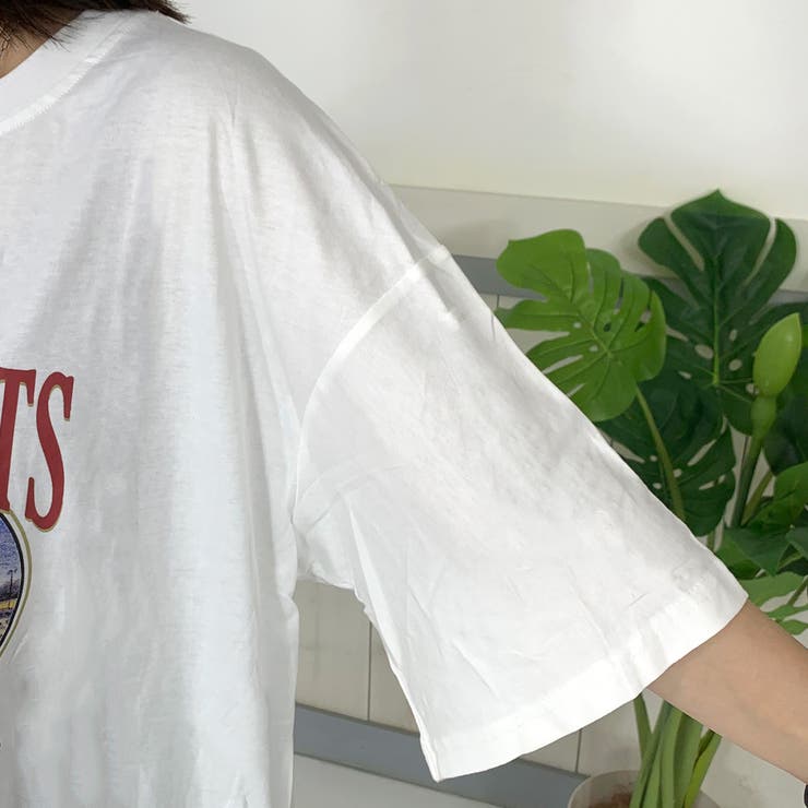レストランプリントビッグTシャツ | non-hedge  | 詳細画像9 