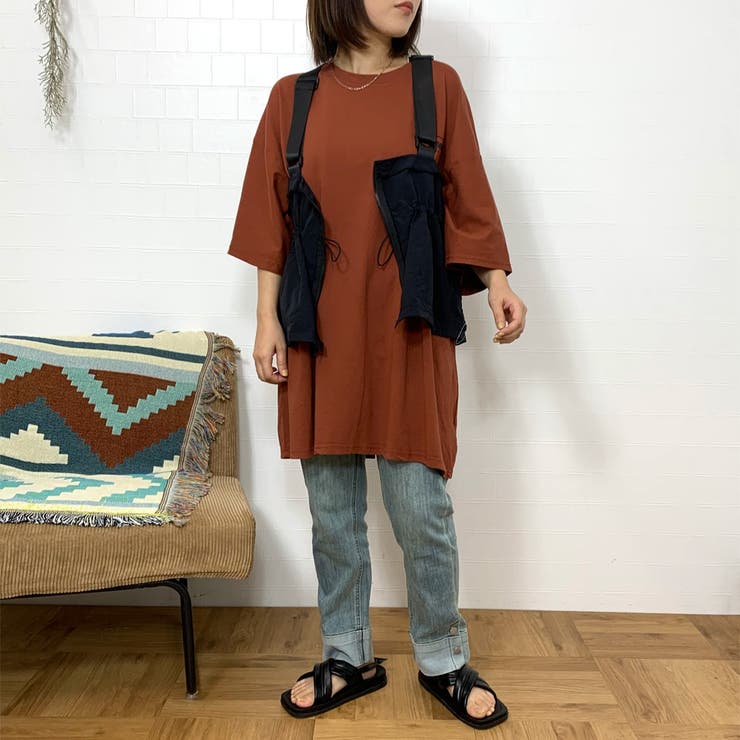 裾ボタン切替デニムパンツ | non-hedge  | 詳細画像14 