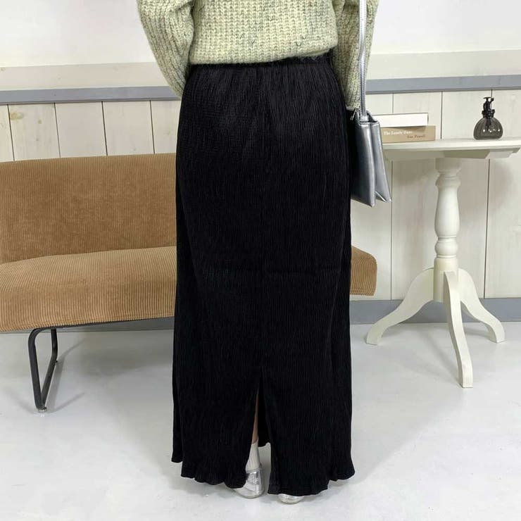 ベロアプリーツスカート | non-hedge  | 詳細画像11 