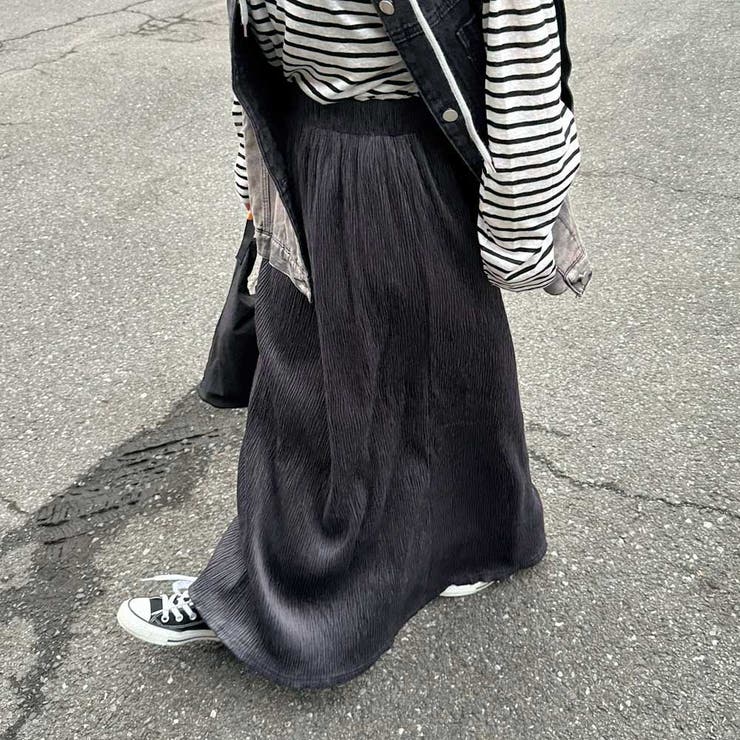 ベロアプリーツスカート | non-hedge  | 詳細画像24 