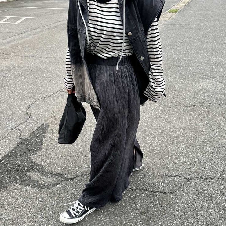 ベロアプリーツスカート | non-hedge  | 詳細画像25 