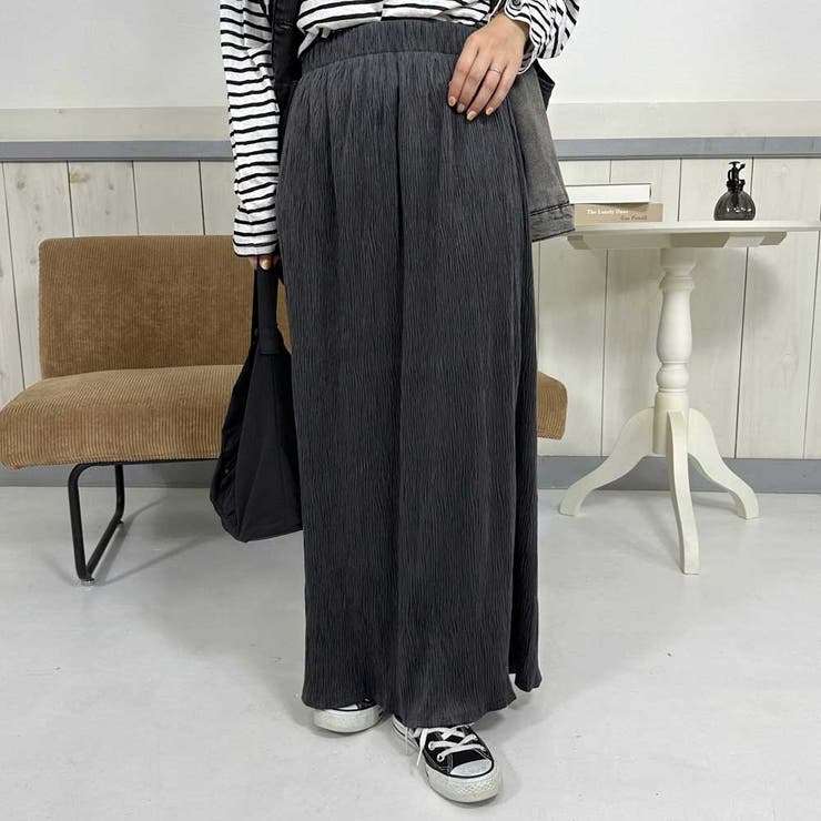 ベロアプリーツスカート | non-hedge  | 詳細画像26 