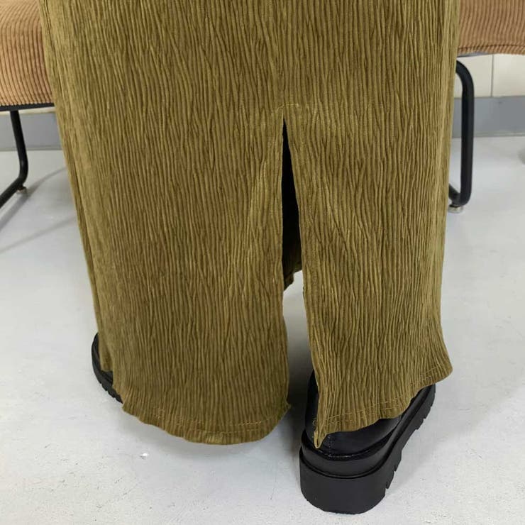 ベロアプリーツスカート | non-hedge  | 詳細画像7 