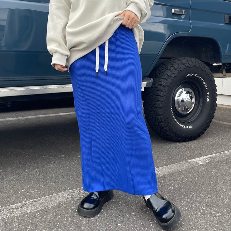 リブIラインスカート | non-hedge  | 詳細画像13 