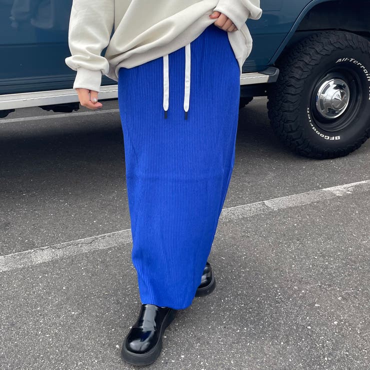 リブIラインスカート | non-hedge  | 詳細画像15 