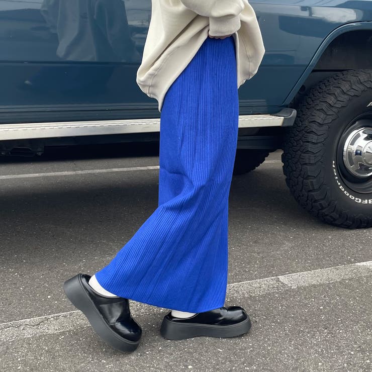 リブIラインスカート | non-hedge  | 詳細画像16 