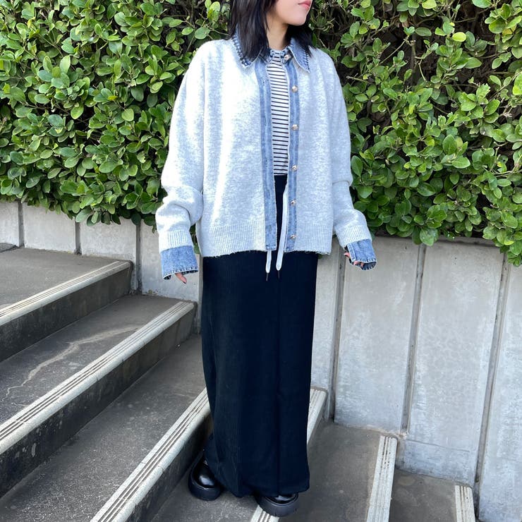 リブIラインスカート | non-hedge  | 詳細画像26 