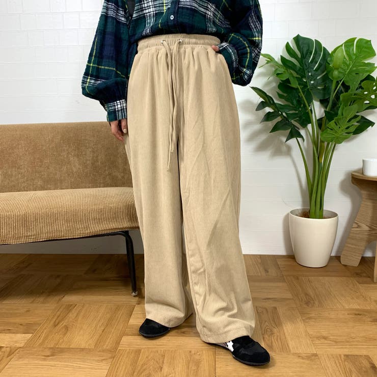 やみつきコーデュロイイージーパンツ | non-hedge  | 詳細画像1 