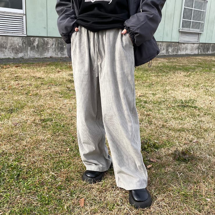 ライトグレー | やみつきコーデュロイイージーパンツ | non-hedge 