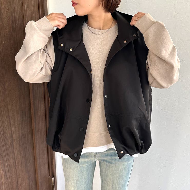 ブラック | フードベスト | non-hedge 