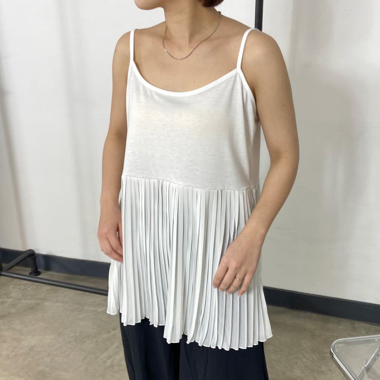 裾プリーツキャミソール | non-hedge  | 詳細画像9 