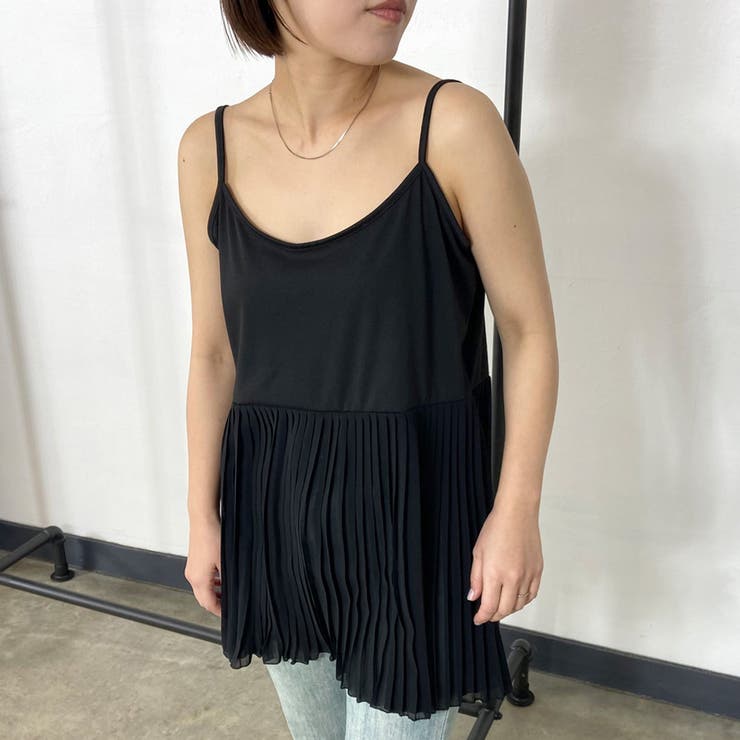 裾プリーツキャミソール | non-hedge  | 詳細画像4 
