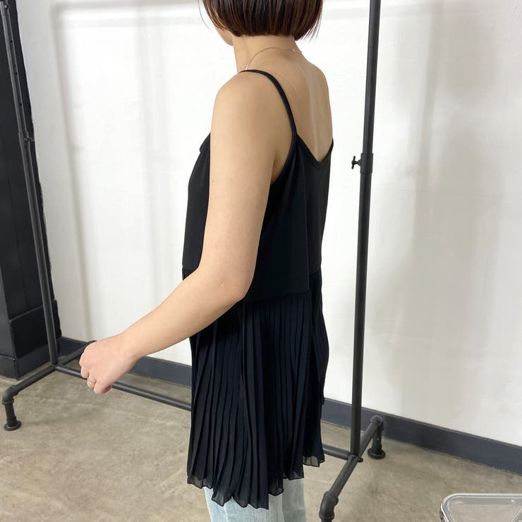 裾プリーツキャミソール | non-hedge  | 詳細画像5 