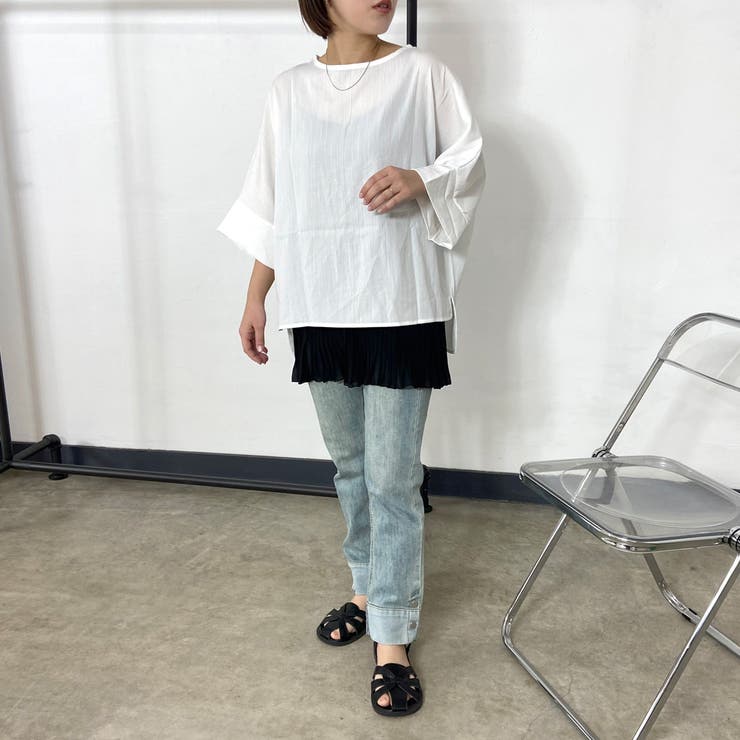 裾プリーツキャミソール | non-hedge  | 詳細画像7 