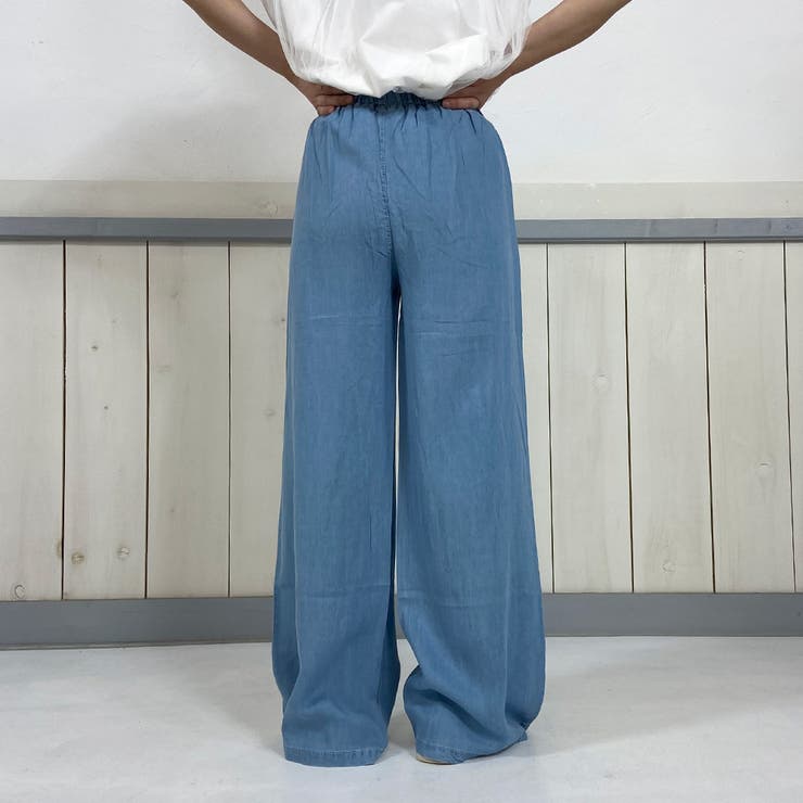 サマーデニムワイドパンツ | non-hedge  | 詳細画像9 