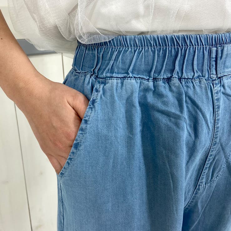サマーデニムワイドパンツ | non-hedge  | 詳細画像11 