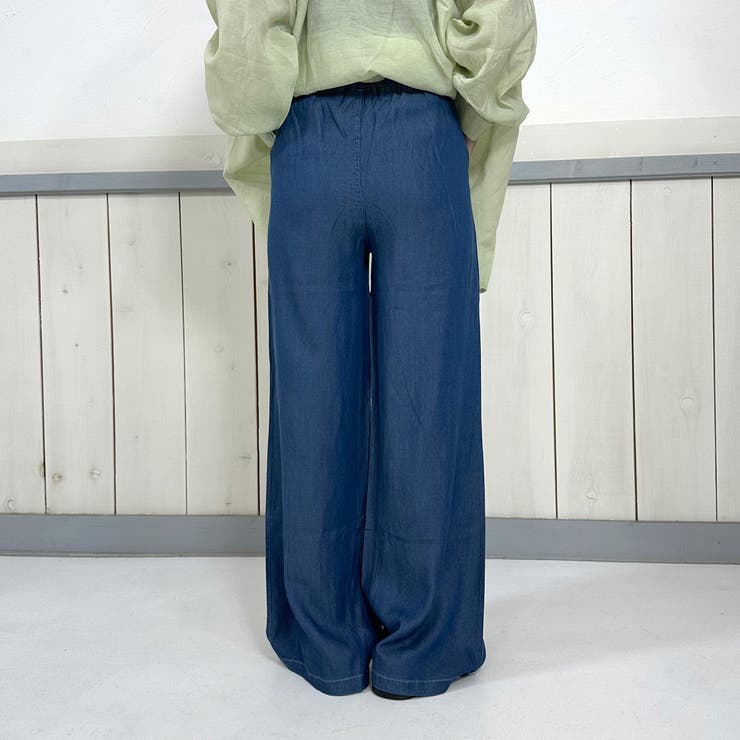 サマーデニムワイドパンツ | non-hedge  | 詳細画像17 