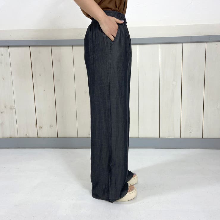 サマーデニムワイドパンツ | non-hedge  | 詳細画像3 