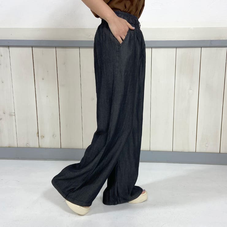 サマーデニムワイドパンツ | non-hedge  | 詳細画像4 
