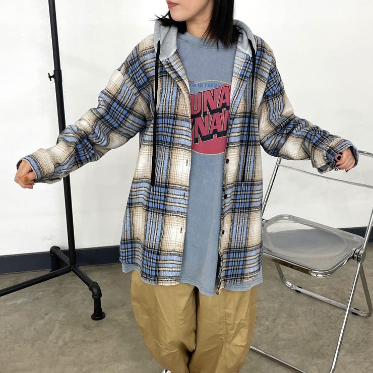 フードチェックシャツ | non-hedge  | 詳細画像18