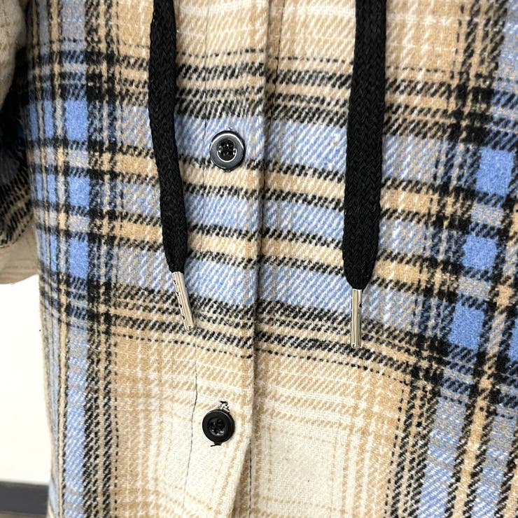 フードチェックシャツ | non-hedge  | 詳細画像27