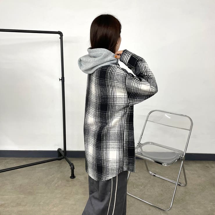 フードチェックシャツ | non-hedge  | 詳細画像41