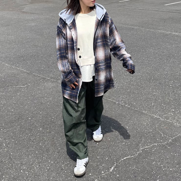 フードチェックシャツ | non-hedge  | 詳細画像7