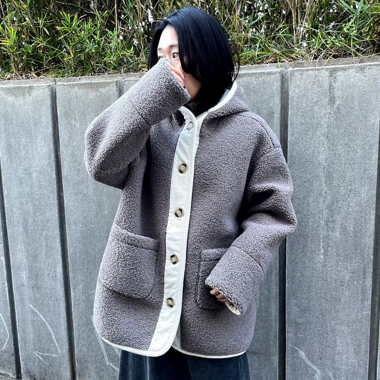 ボアコール切替フードコート | non-hedge  | 詳細画像9 