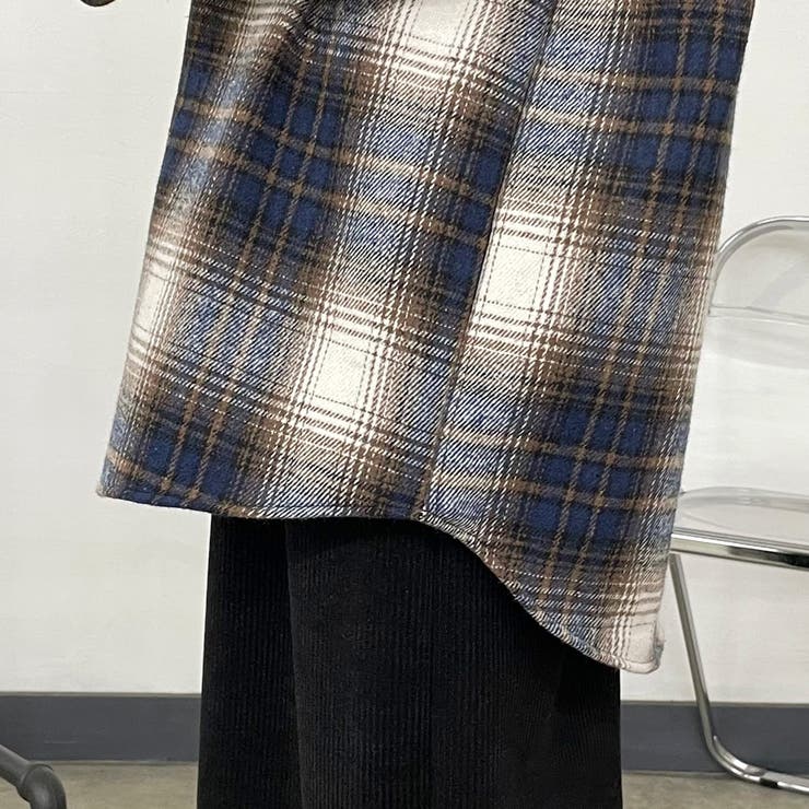 暖チェックフードシャツ | non-hedge  | 詳細画像16 