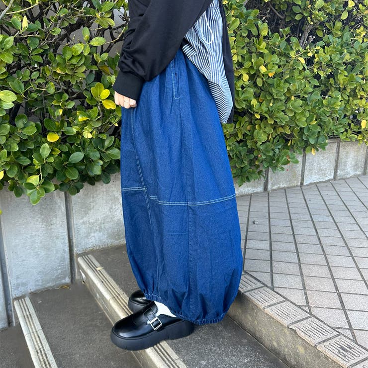 デニムコクーンスカート | non-hedge  | 詳細画像4 