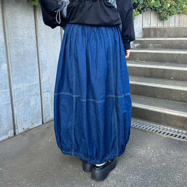 デニムコクーンスカート | non-hedge  | 詳細画像5 