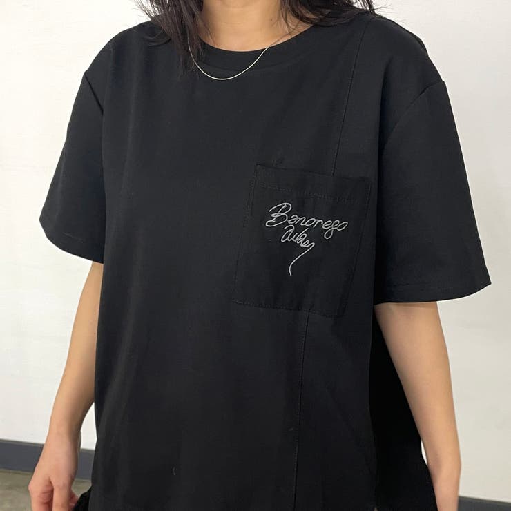 ポケロゴ刺繍プルオーバー | non-hedge  | 詳細画像1 