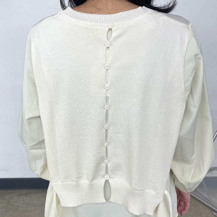 シャツレイヤード風チュニック | non-hedge  | 詳細画像11 