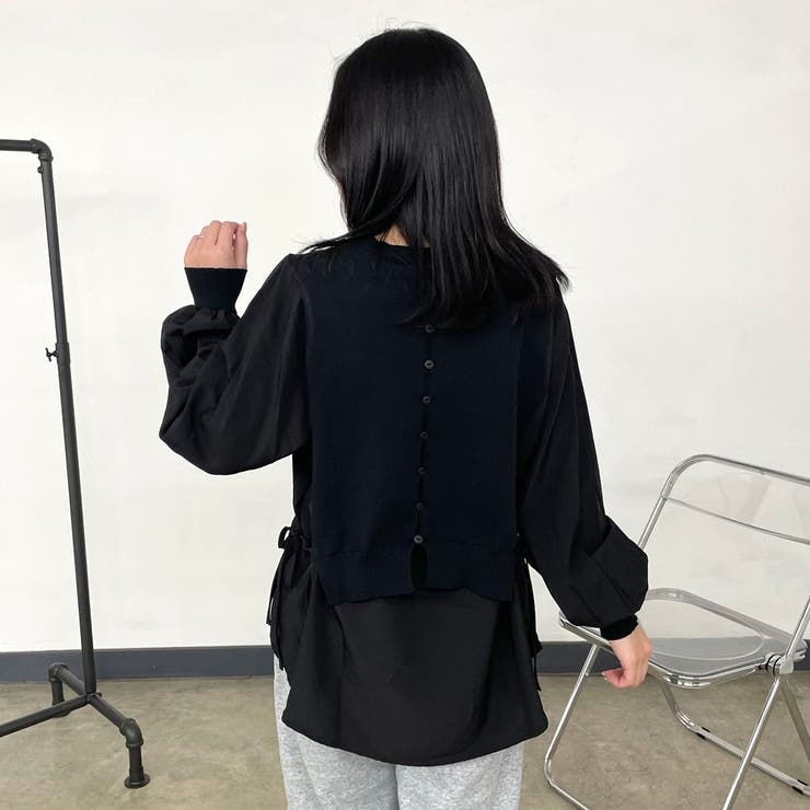 シャツレイヤード風チュニック | non-hedge  | 詳細画像17 