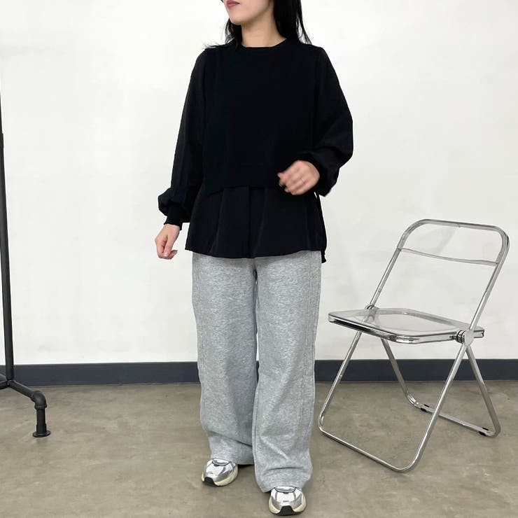 シャツレイヤード風チュニック | non-hedge  | 詳細画像18 