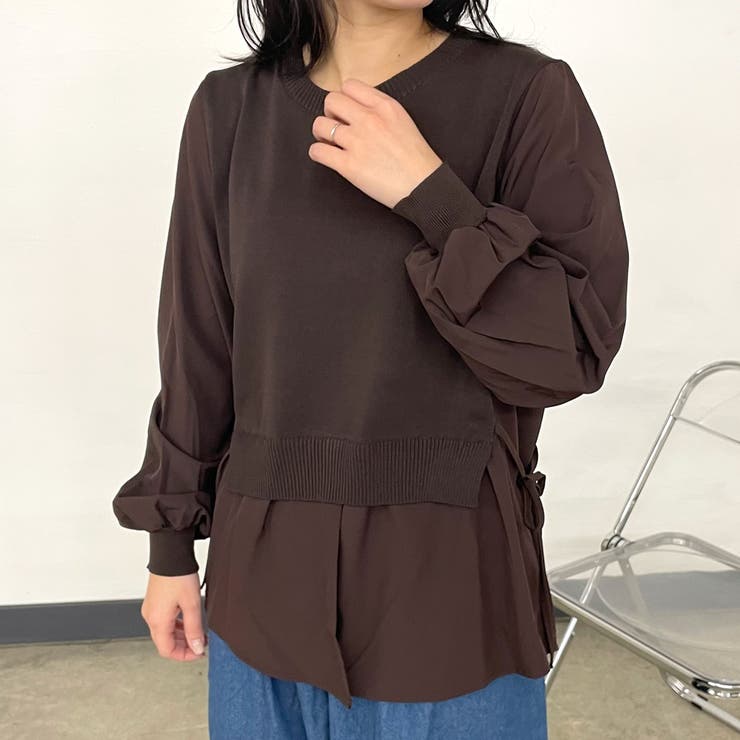 シャツレイヤード風チュニック | non-hedge  | 詳細画像20 