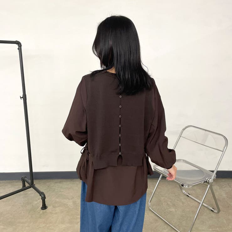 シャツレイヤード風チュニック | non-hedge  | 詳細画像23 