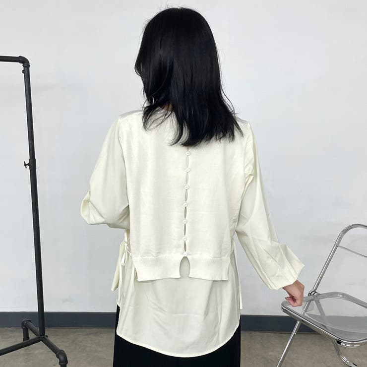 シャツレイヤード風チュニック | non-hedge  | 詳細画像5 