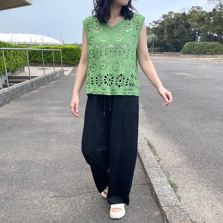 2WAYクロシェベスト | non-hedge  | 詳細画像8 