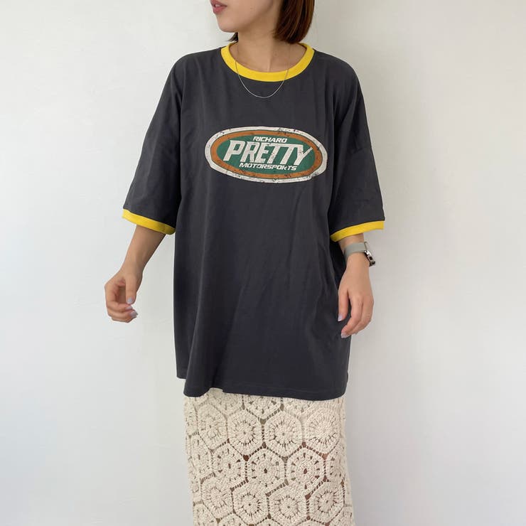 リンガーロゴTシャツ[品番：NHGW0005695]｜non-hedge