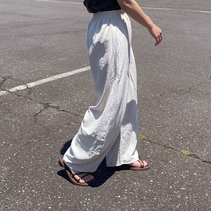 ナイロン風カーブパンツ | non-hedge  | 詳細画像14 