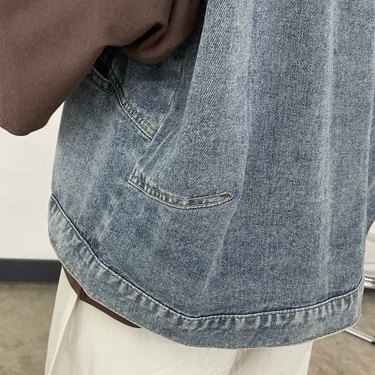 ノーカラーデニムベスト | non-hedge  | 詳細画像22 